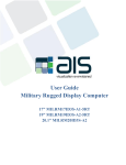 User Guide Military Rugged Display Computer