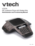 VCS754 Administrator and Provisioning Manual