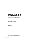 EDIABAS Documentation