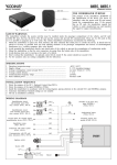 "KODINIS IMB5" installation manual