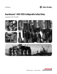 Guardmaster 440C-CR30 Configurable Safety Relay User Manual