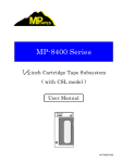 MP-8400 Series User Guide (CSL model)