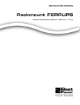 Rackmount FERRUPS - Real Power Systems