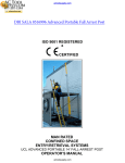 DBI SALA 8516996 Advanced Portable Fall Arrest Post