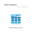 MultiReview 01.03 User`s Manual