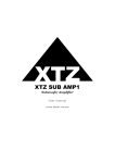 XTZ SUB AMP1