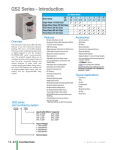 GS2 series of AC drives