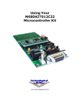 Using Your M68DKIT912C32 Microcontroller Kit
