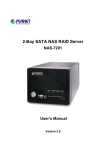 2-Bay SATA NAS RAID Server - PLANET Technology Corporation.