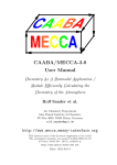 CAABA/MECCA-3.0 User Manual