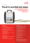 The all-in-one field sync tester