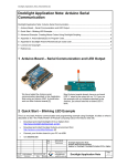 Docklight Application Note: Arduino Serial Communication