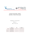 S-band Transmitter (STX) Interface Control Document