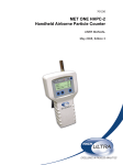 MET ONE-HHPC-2-Particle-Counter-User-Manual