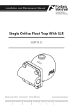 I&M SOFT31-O- Single Orifice Float Trap with SLR