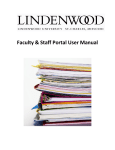 Faculty & Staff Portal User Manual