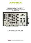 USB 500 RACK™