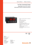 PMX400 Four Digit Programmable Display with Outputs