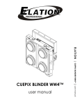 CUEPIX BLINDER WW4 User Manual ver 1