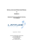 Adobe Acrobat PDF - Latitude Technologies Corporation