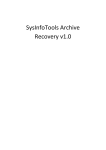 SysInfoTools Archive Recovery v1.0