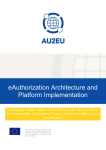 D3.3.1 eAuthorisation architecture and platform