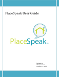 PlaceSpeak User Guide