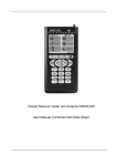 Packet Network Tester and Analyzer MAKS