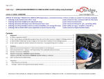 BMW-MINI Coding Procedures