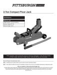 2-Ton Compact Floor Jack