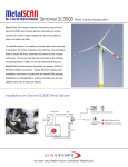 Sinovel SL3000 Wind Turbine Application