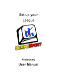 Set up your League User Manual