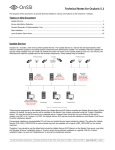 Technical Notes for