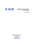 RHUB User Manual