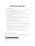 MT4 User Manual