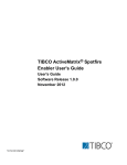 TIBCO ActiveMatrix Spotfire Enabler User`s Guide