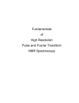 Dr. Charlie Mayne`s NMR Lab Manual
