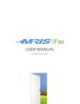 MRISFax User Manual