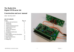 Construction manual V1.1 - Radio-Kits