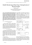 Health Monitoring & Real Time TrakingSystem of Remote Soldier
