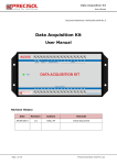 USB Data Acquisition Kit - User Manual