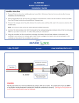 BL-5201MV Master Valve biCoder Installation