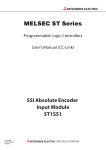 MELSEC-ST SSI Absolute Encoder Input Module User`s Manual (CC