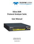 Kibra DDR User Manual
