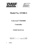 St200-S User Manual