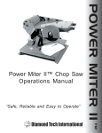 Power Miter II Chop Saw