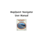 MapQuest® Navigator User Manual