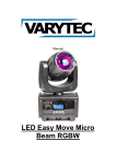 LED Easy Move Micro Beam RGBW