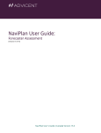 NaviPlan User Manual: Forecaster