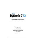 Dynamic C Applications framework